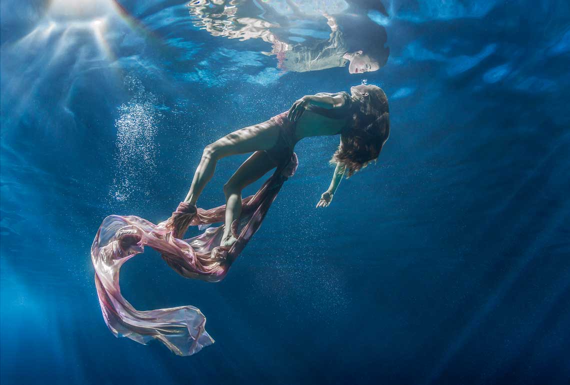 Soul -  Underwater Fashion Photography by Maya Almeida